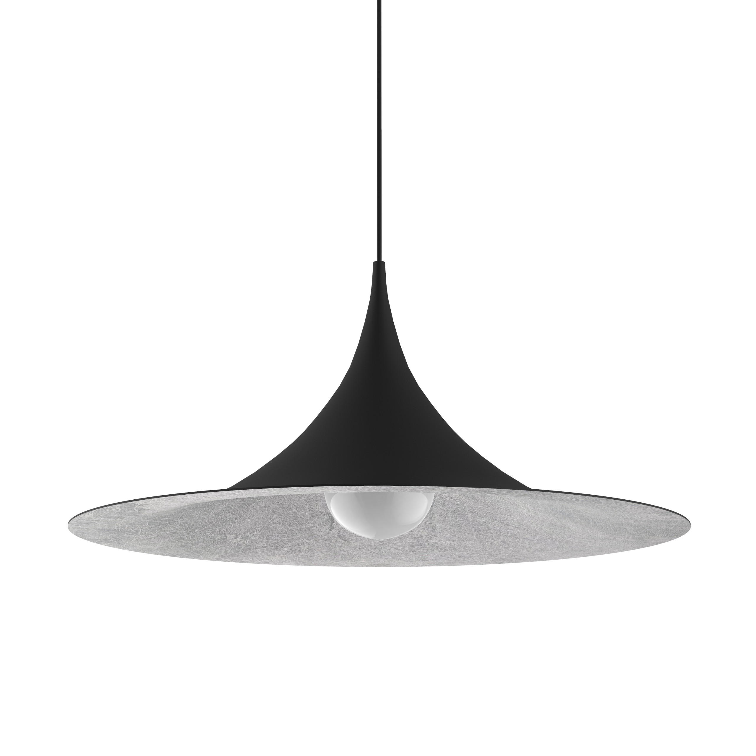 HÄNGELEUCHTE - Schwarz, Metall (57/57/27cm) - Lumicom