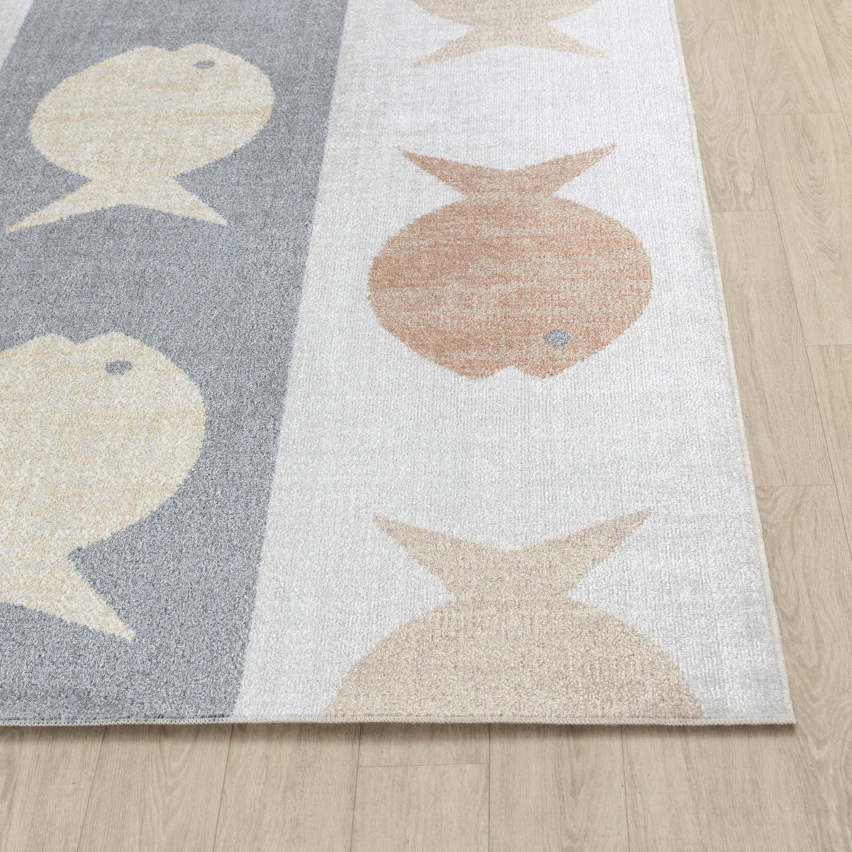 KINDERTEPPICH Aquafiesta Maschinenwaschbar 160/213 cm Mehrfarbig - Multicolor, Textil (160/213cm) - LIVABLISS