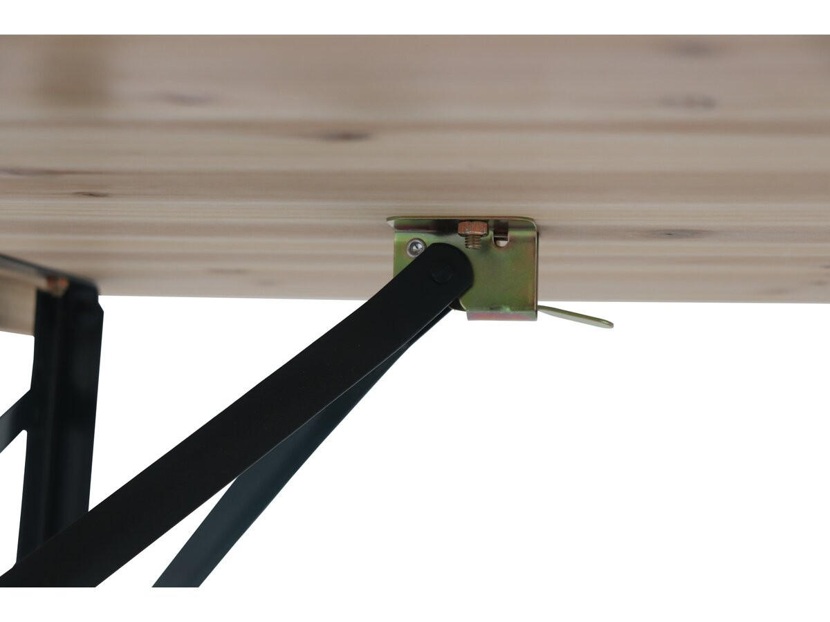 GARTEN-ESSMÖBELENSEMBLE lisbonne - Hellbraun, Holz - Habitat Garten