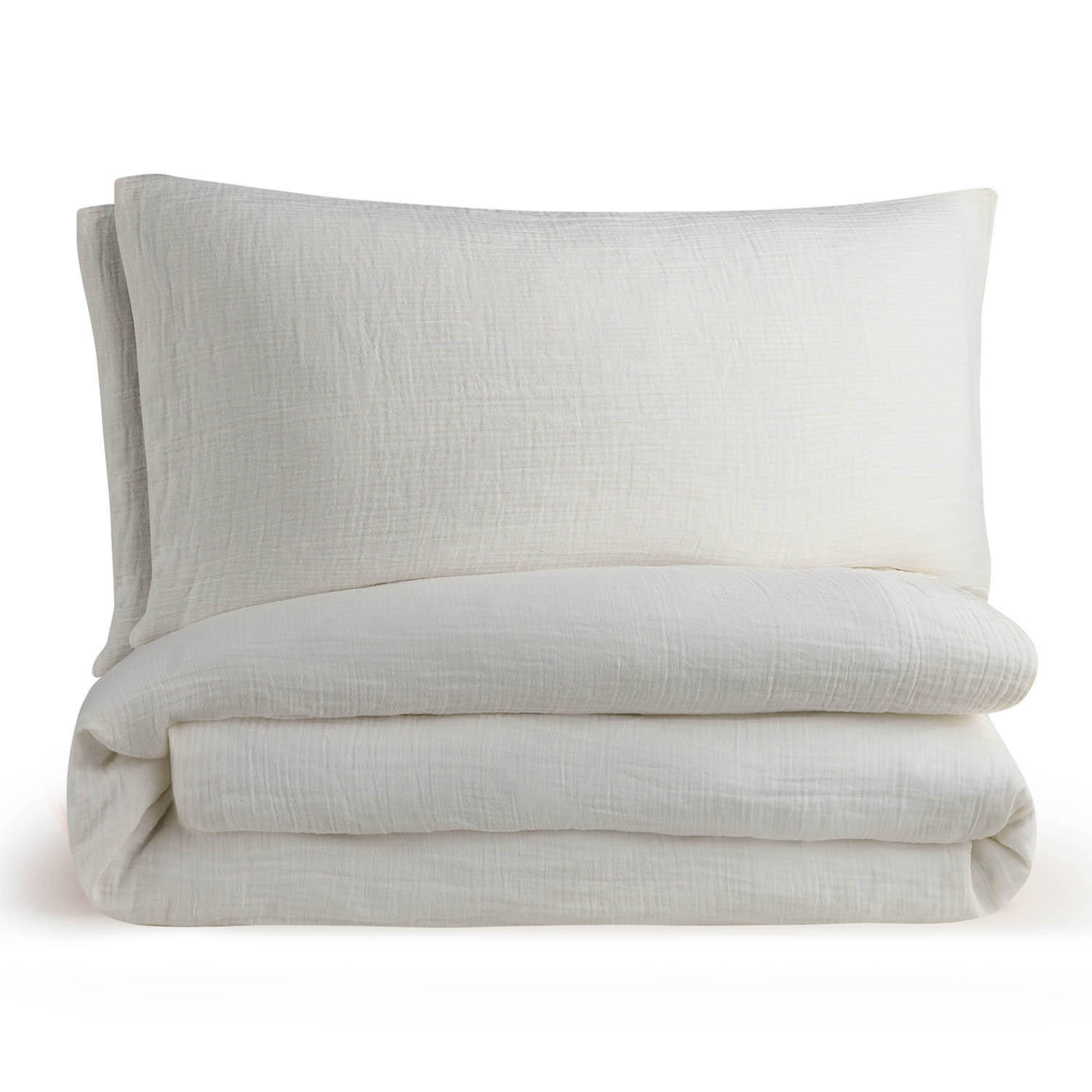 BETTWÄSCHE Musselin, 100% Baumwolle, 200/220 cm & 2x 80/80 cm - Beige, Textil (200/220cm) - Blumtal