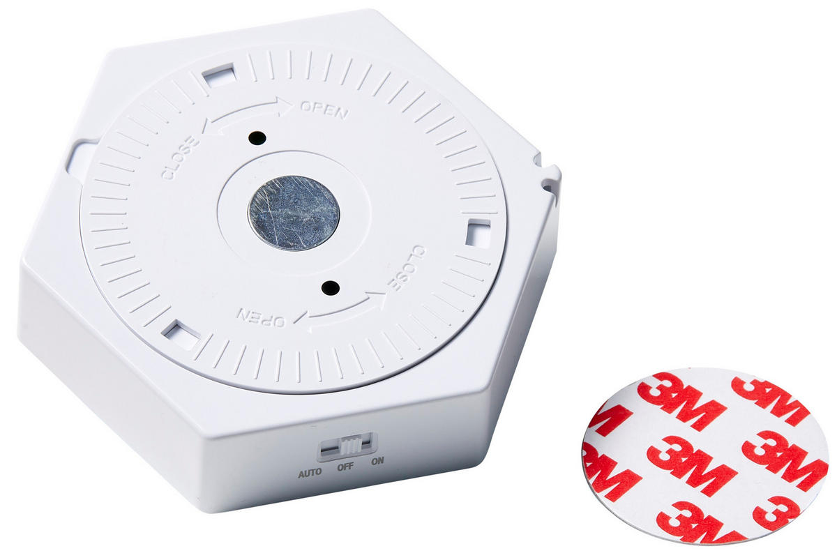 LED-BATTERIE-SENSORLEUCHTE - warmweiß mit Magnet für vielseitige Anwendungen wie Schrank und Tisch, 3er-Set - Weiß, Kunststoff (8.1/9.1/2.6cm) - Northpoint