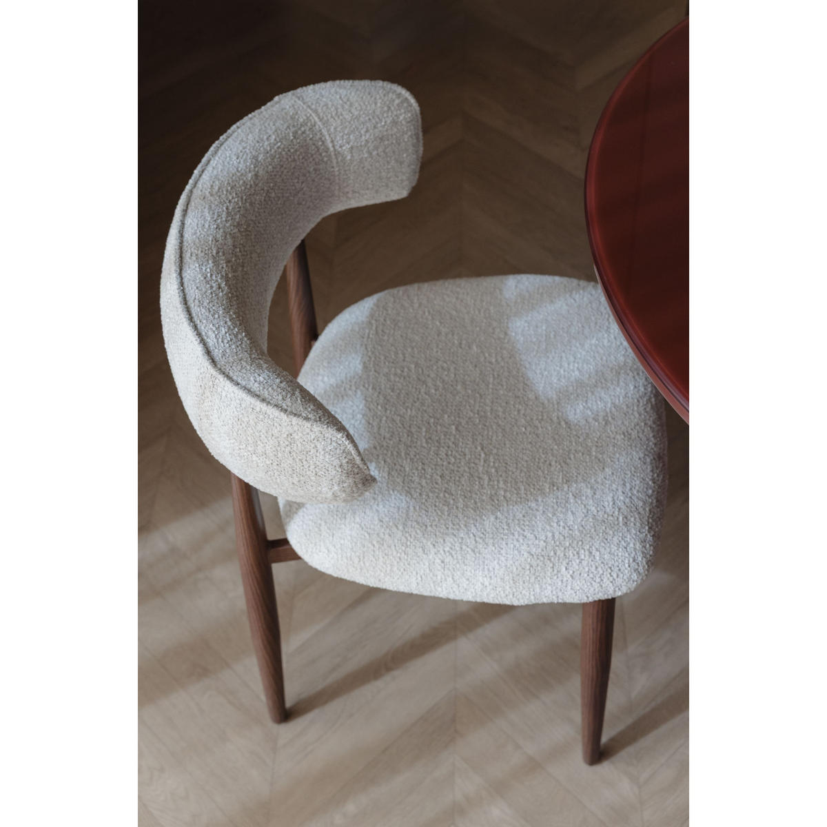 ESSZIMMERSTUHL Stanley - 2 er Set - Beige/Braun, Metall (57.5/79/48cm) - Housecraft Living
