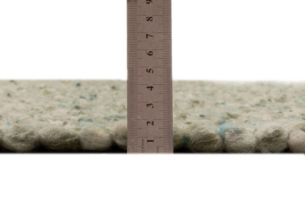 HANDWEBTEPPICH Alm-Freude 70x130 cm - Grün, Textil (70/130cm) - THEKO