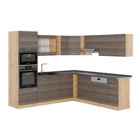 Honigeiche/Grau, Holzwerkstoff (247/81.6/60cm) - Vicco