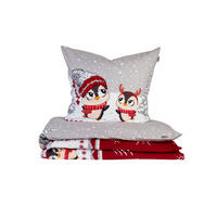 BETTWÄSCHESET Antoni - Feinbiber - 2-teilig - 155 x 220 cm - Grau - Grau, Textil (155/220cm) - SCHIESSER