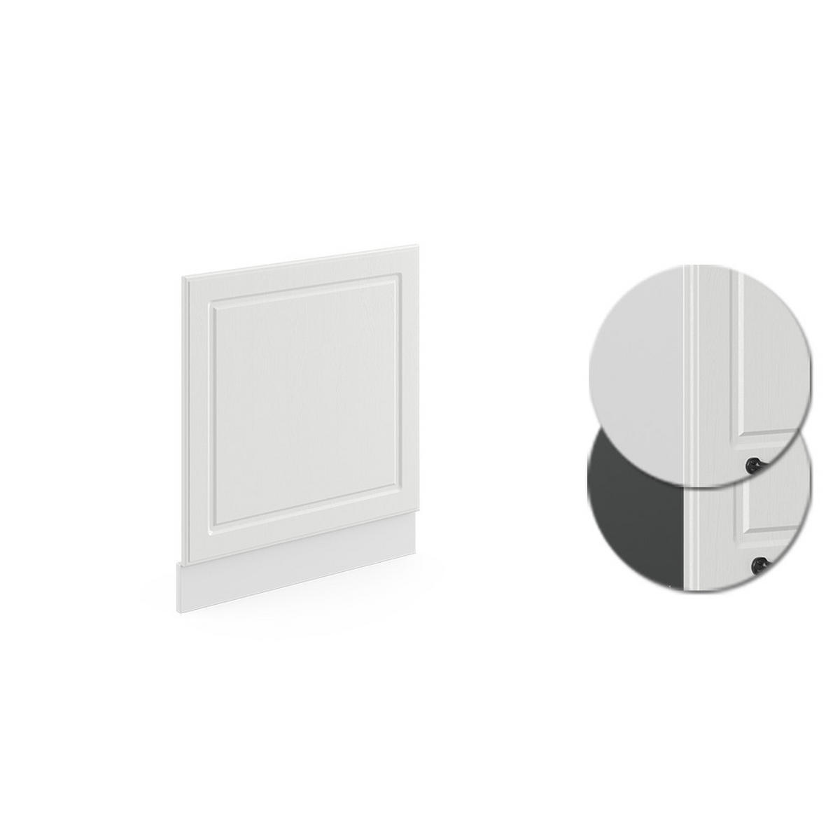 FRONTBLENDE R-Line Weiß 60 cm ohne AP - Weiß, Holzwerkstoff (60/57.2/1.6cm) - Vicco