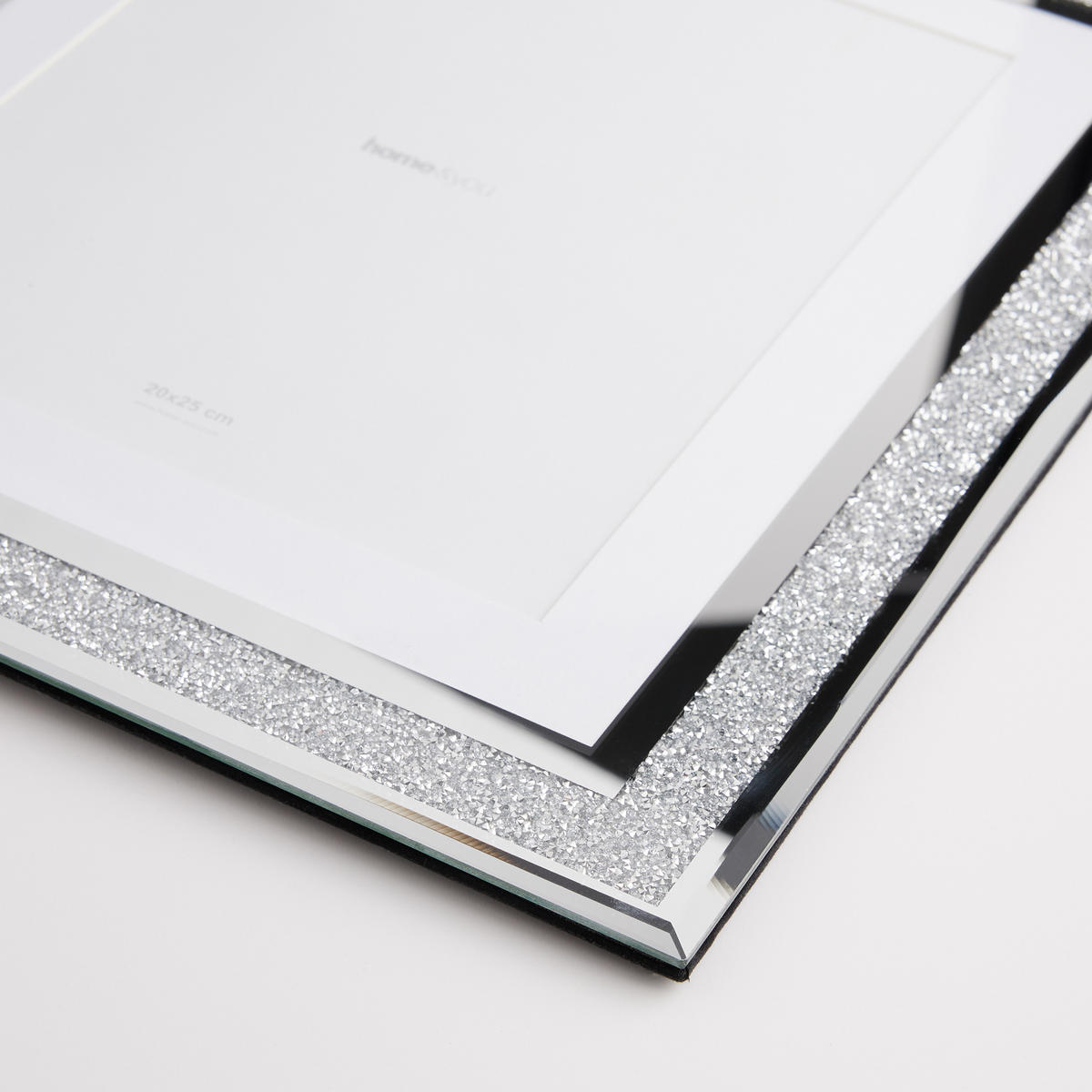 RAHMEN Diamentdust - Silberfarben, Glas (1/37.5/32cm) - home&you