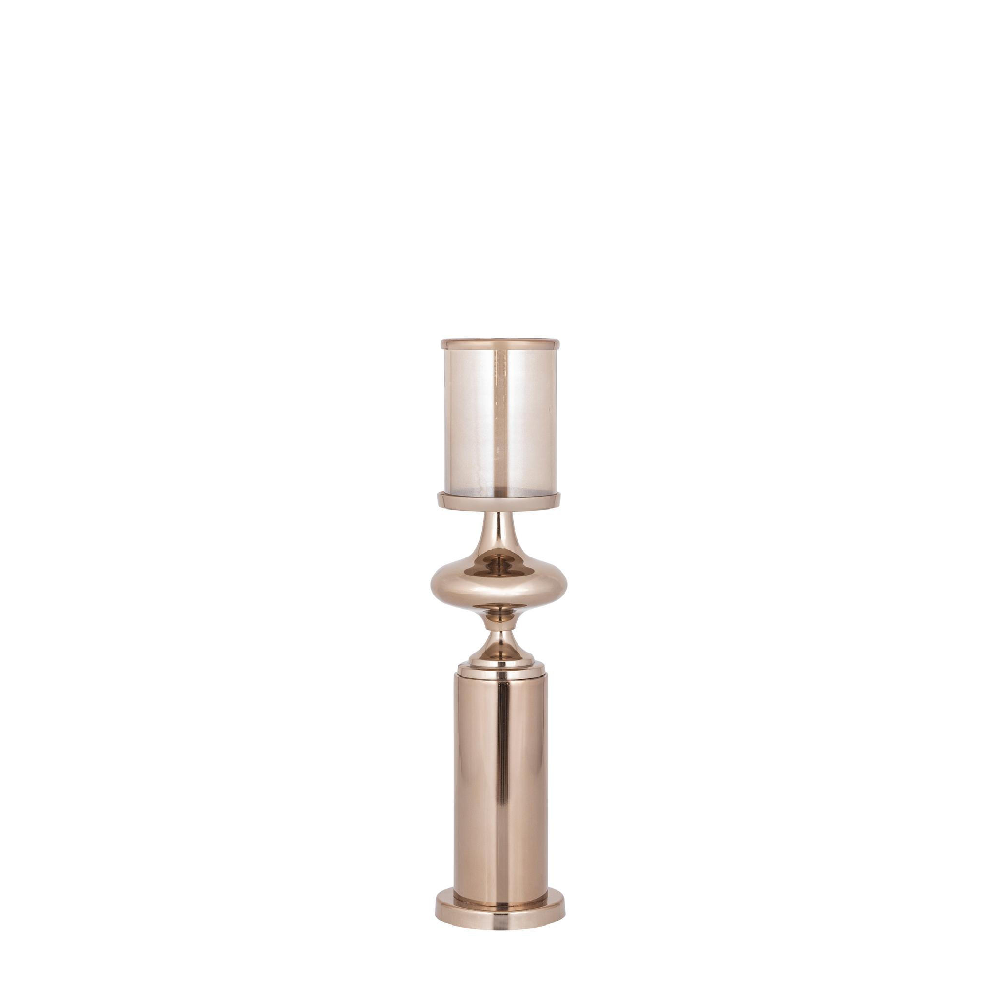 Ptmd Collection Windlicht Braun 11x46x11 cm