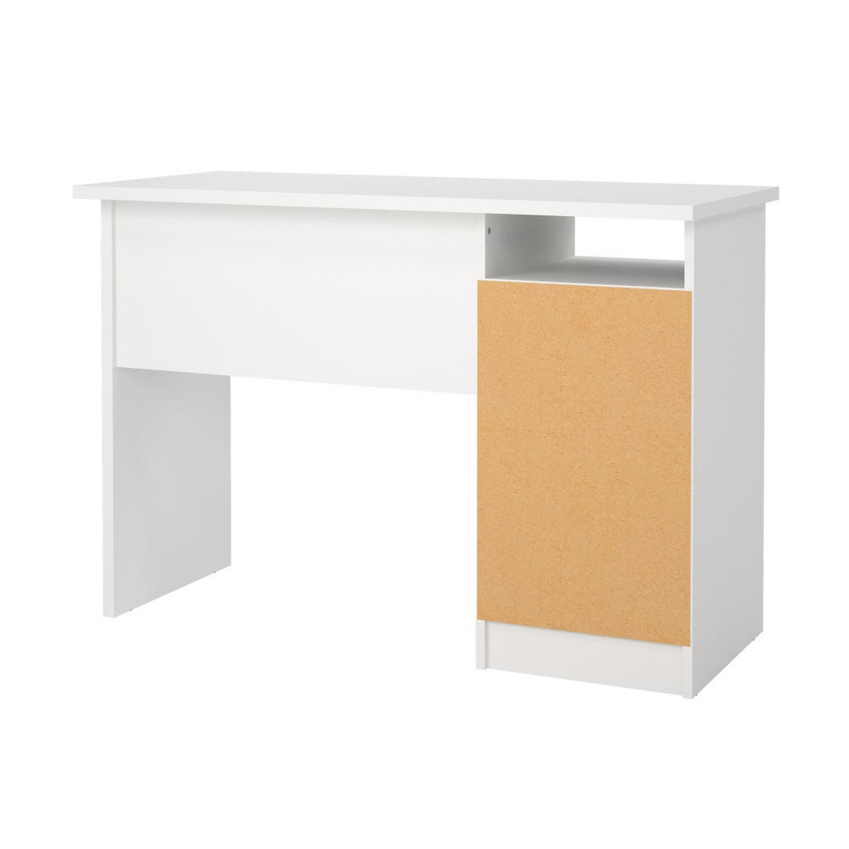 SCHREIBTISCH, FunctionPlus, Weiß, Holzwerkstoff, 110 x 49 x 76 cm - Weiß, Holzwerkstoff (49/110/76cm) - ebuy24