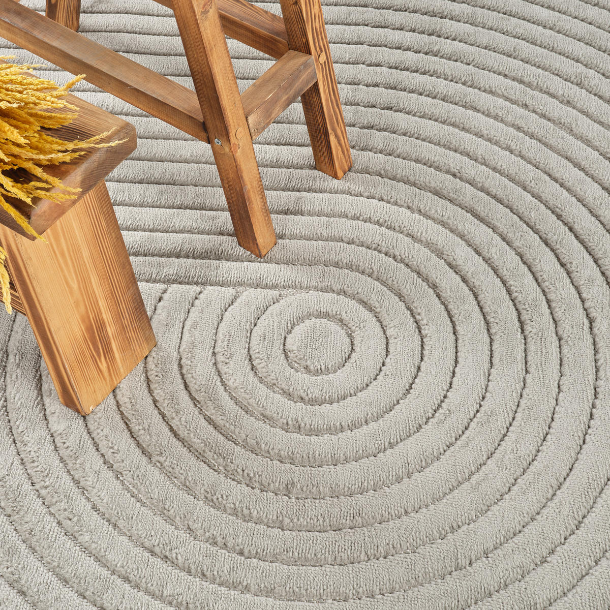 OUTDOORTEPPICH 120x170 cm Grau - Grau, Naturmaterialien/Textil (120/170cm) - LIVABLISS