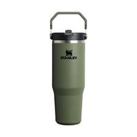 THERMOKANNE Oliv 10.4/10.4/25 cm 1012043077 - Olivgrün, Metall (0.89L) - Stanley
