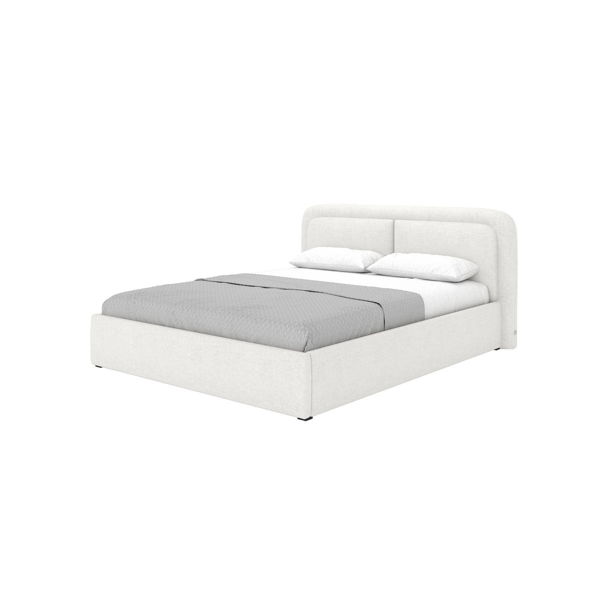 POLSTERBETT Skalo 120x200 cm, Cremeweiß - Creme, Textil (120/200cm) - Fedve