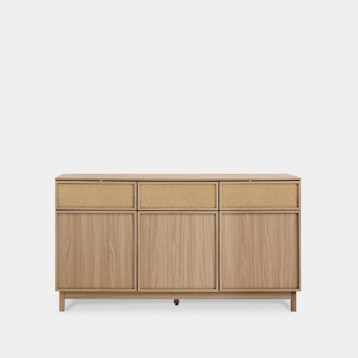 ANRICHTE NIEDRIGE Bora Natürlich 150 cm x 82,5 cm - Naturfarben, Holzwerkstoff (150/82/40cm) - Klast Home