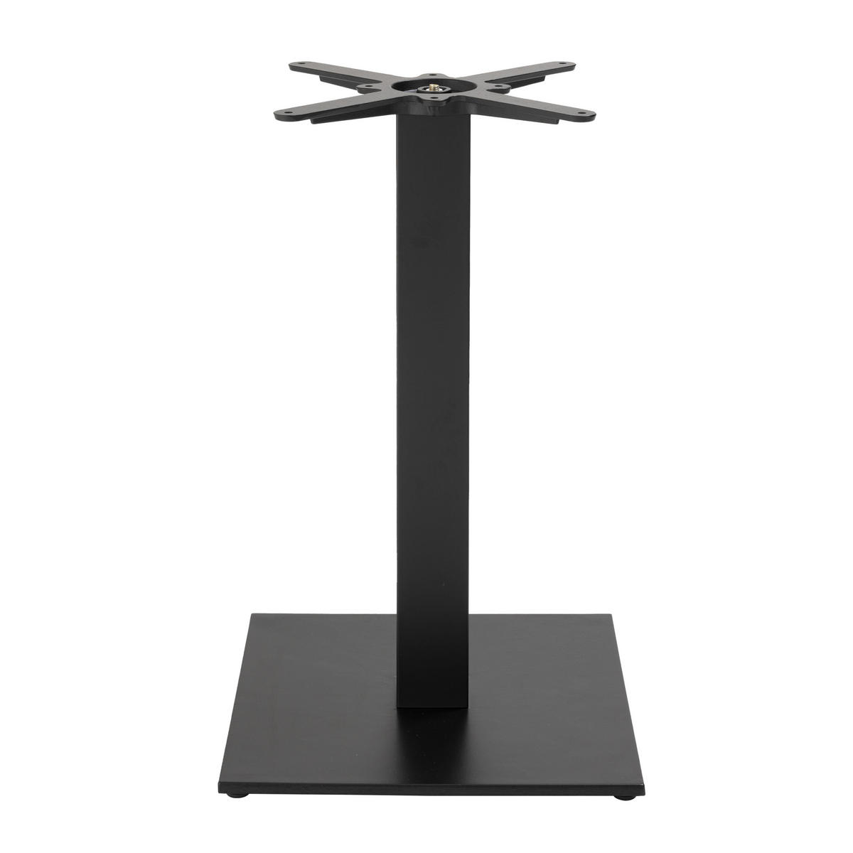 TISCHBEIN, Grau - Grau, Metall (45/73/45cm) - Oviala