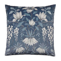 SIERKISSEN Parterre Seaspray - Blau, Kunststoff/Textil (50/50cm) - Graham & Brown