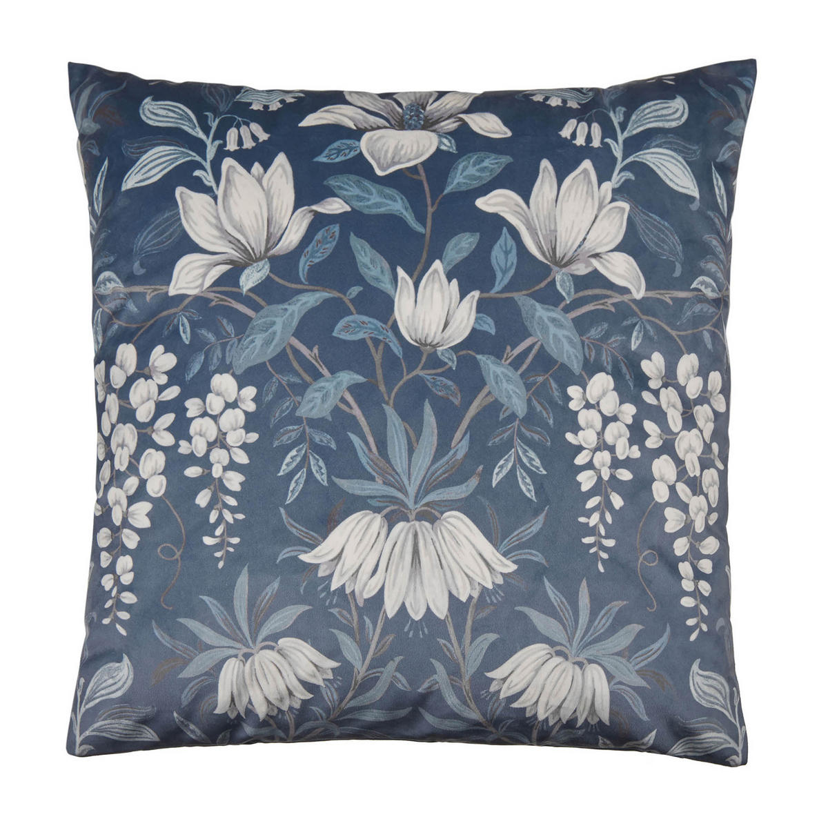 SIERKISSEN Parterre Seaspray - Blau, Kunststoff/Textil (50/50cm) - Graham & Brown
