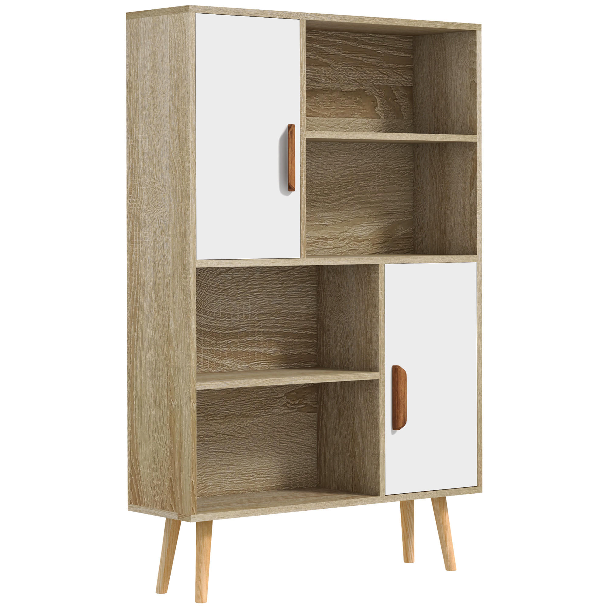 AKTENREGAL DE-14421 Eiche - Eichefarben, Holzwerkstoff (235/123/80cm) - ComfortXL