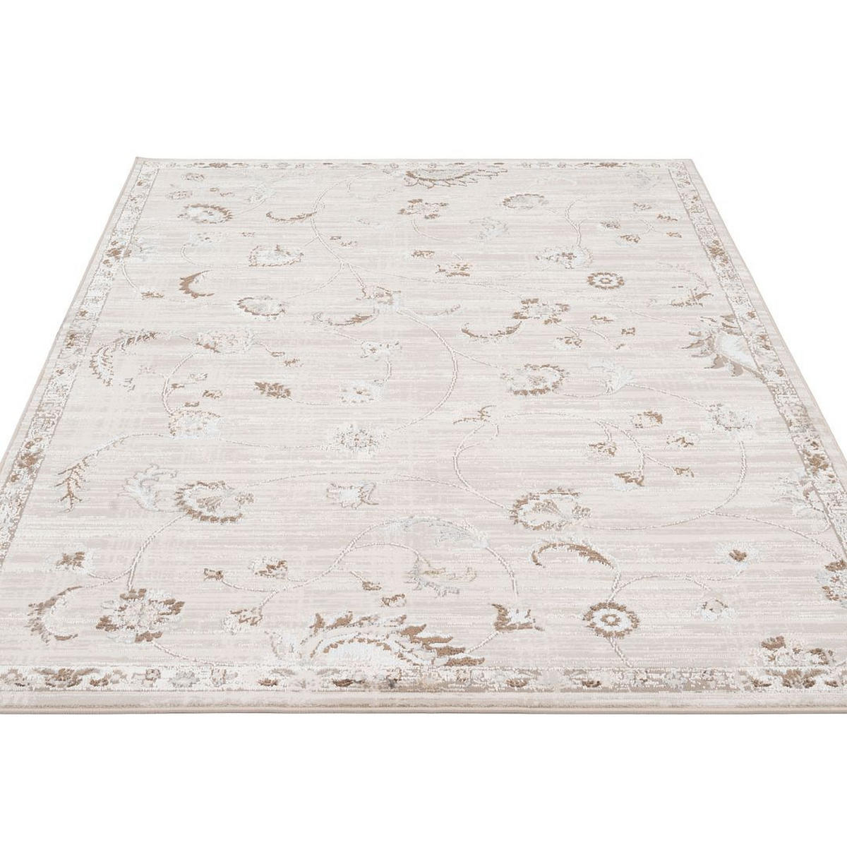 VINTAGE-TEPPICH Antares Lata Beige - Beige, Textil (119/170cm) - Kukoon Rugs