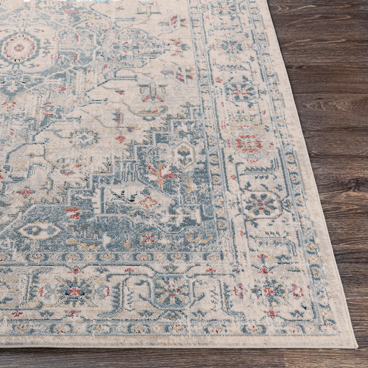 VINTAGE-TEPPICH 160/220 cm Blau - Blau, Naturmaterialien/Textil (160/220cm) - LIVABLISS