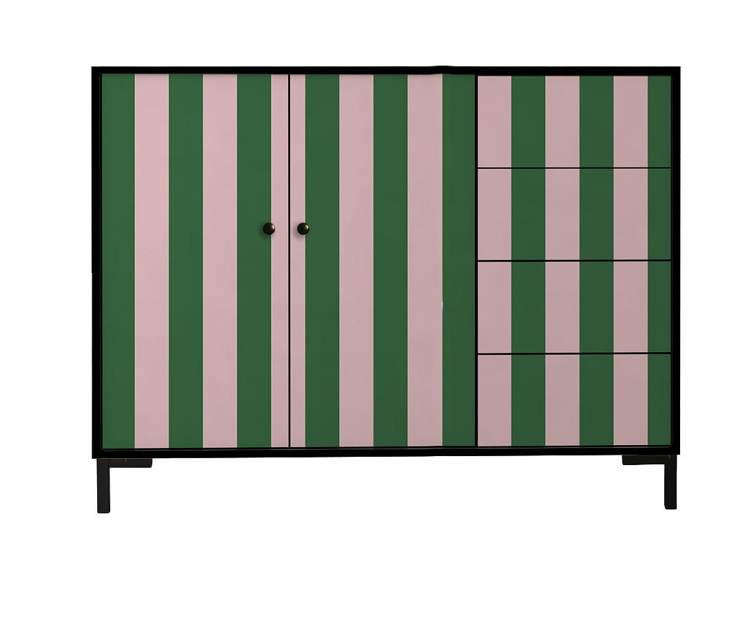 RNT By Really Nice Things Kommode Pink 45x84x113 cm