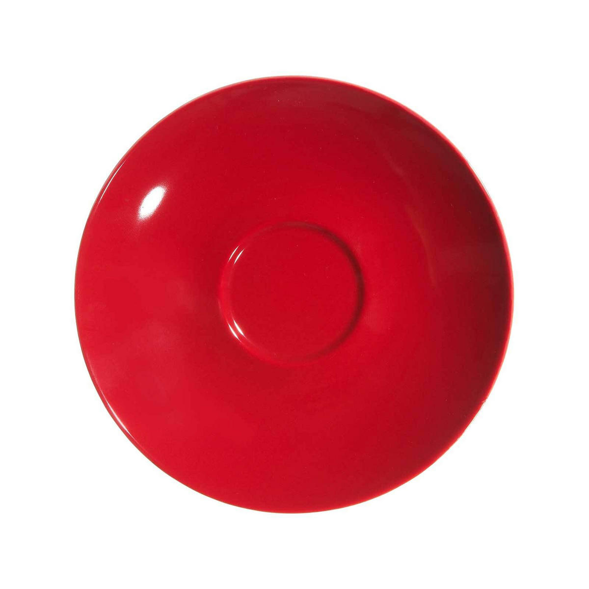 KAFFEESERVICE Doppio rot 18-tlg. - Rot, Keramik (2/2/2cm) - Ritzenhoff Breker