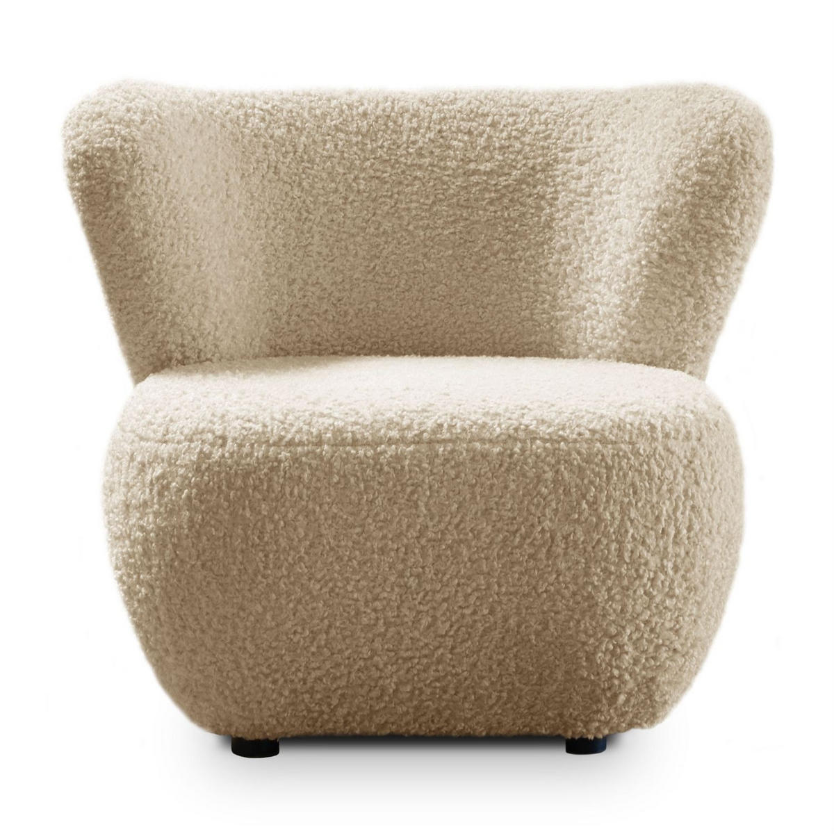 SESSEL ARLO LOUNGE Rolf 02 - Beige, Textil (85/74/58cm) - Lookway