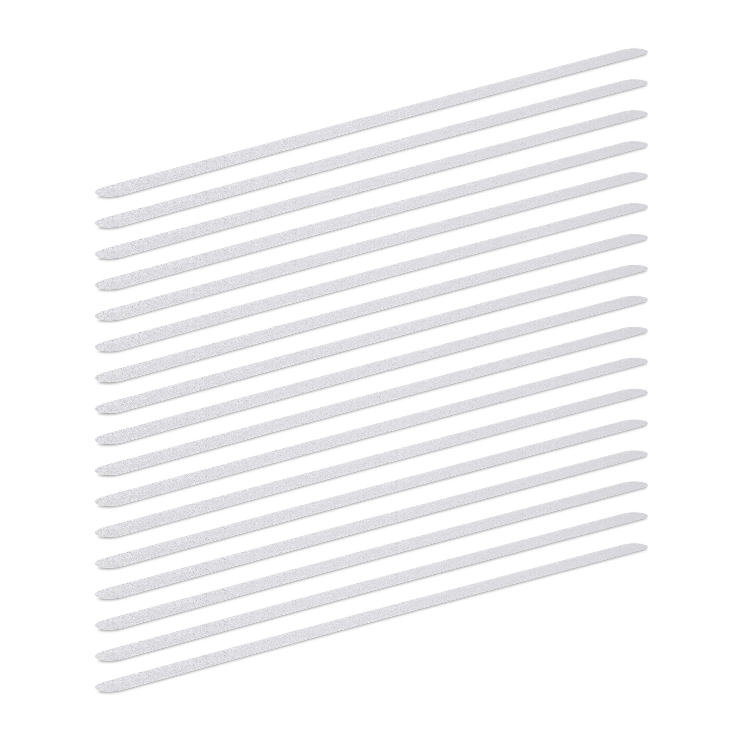 TRAKE Prozirne protuklizne samoljepljive 17-dijelni-set PEVA 63x3 cm - prozirno, plastika (153/62cm) - Relaxdays