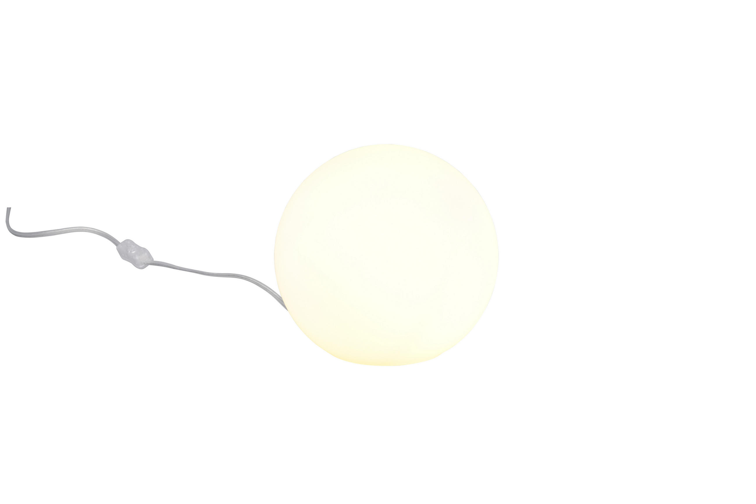 Trio Leuchten Tischlampe Weiß 20x18.5x20 cm