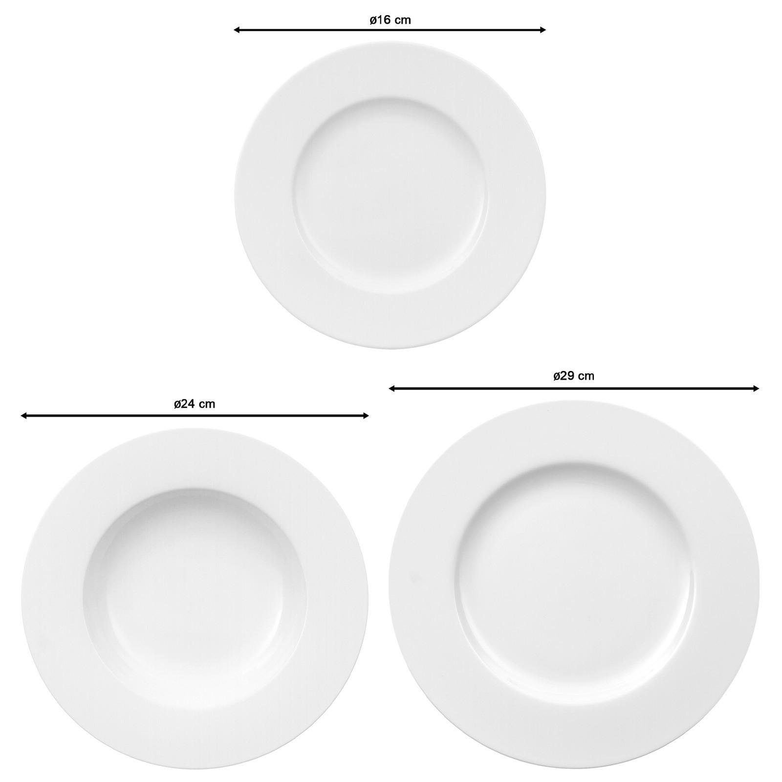 KOMBISERVICE Royal weiß - Weiß, Keramik (1/1/1cm) - Villeroy & Boch