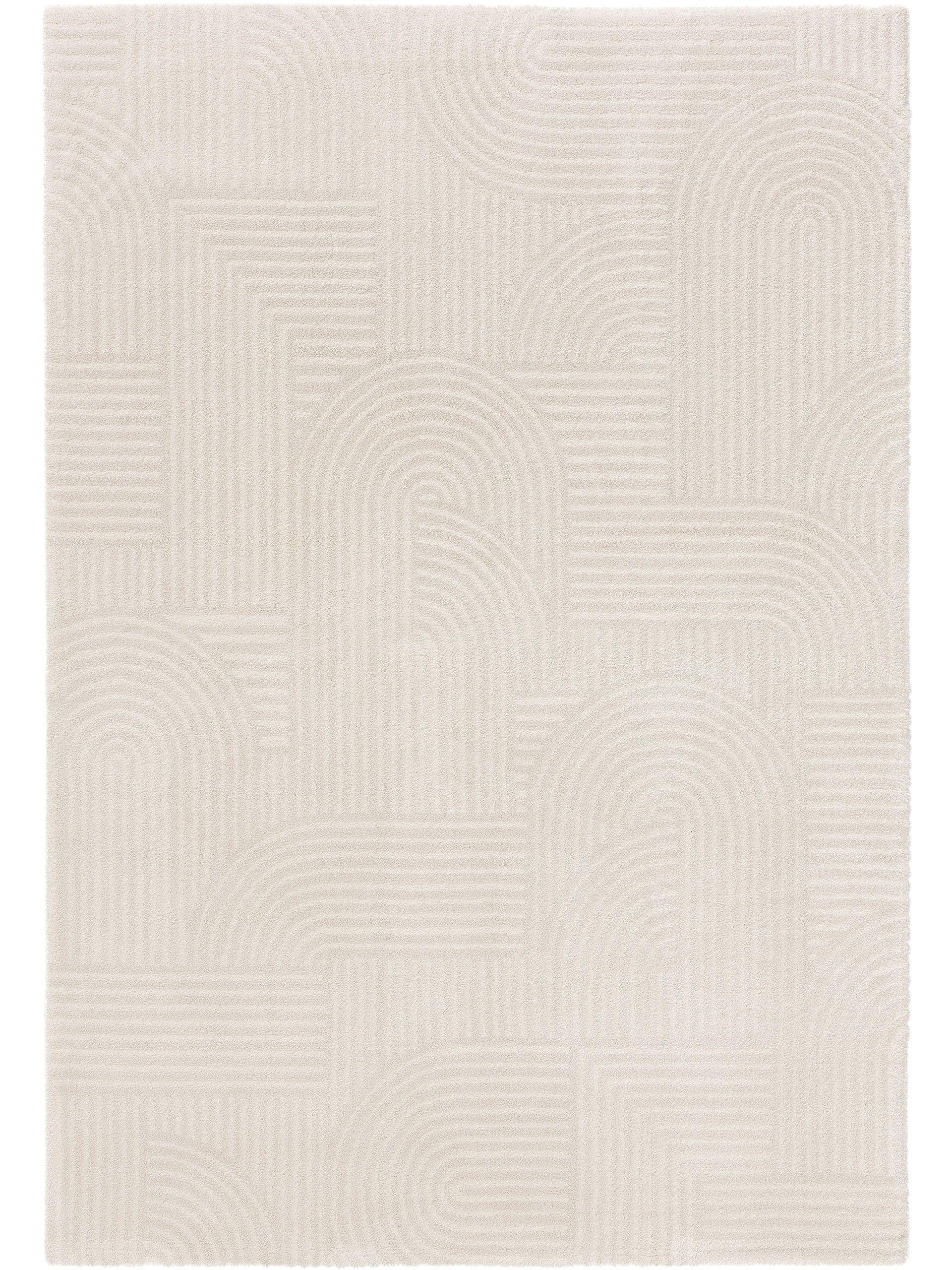 TEPPICH Tacoma Cream 80x150 cm - Creme, Textil (80/150cm) - benuta Nest