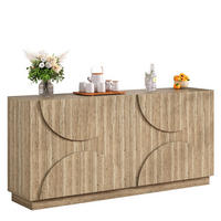 SIDEBOARD Holzoptik Regale Stauraum modern - Naturfarben, Holzwerkstoff (40/80/160cm) - FLIEKS