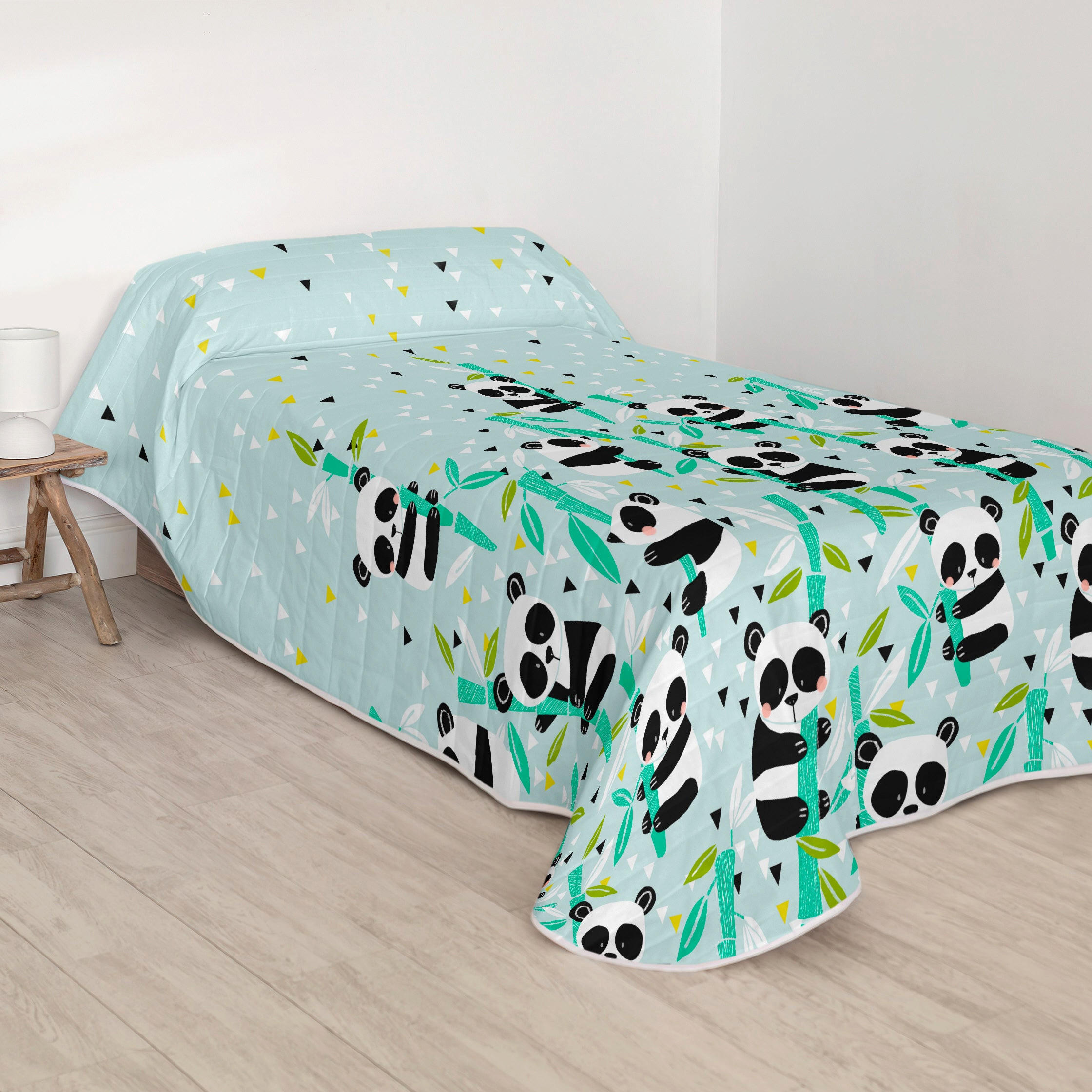 Happy Friday Tagesdecke Blau 200x260 cm