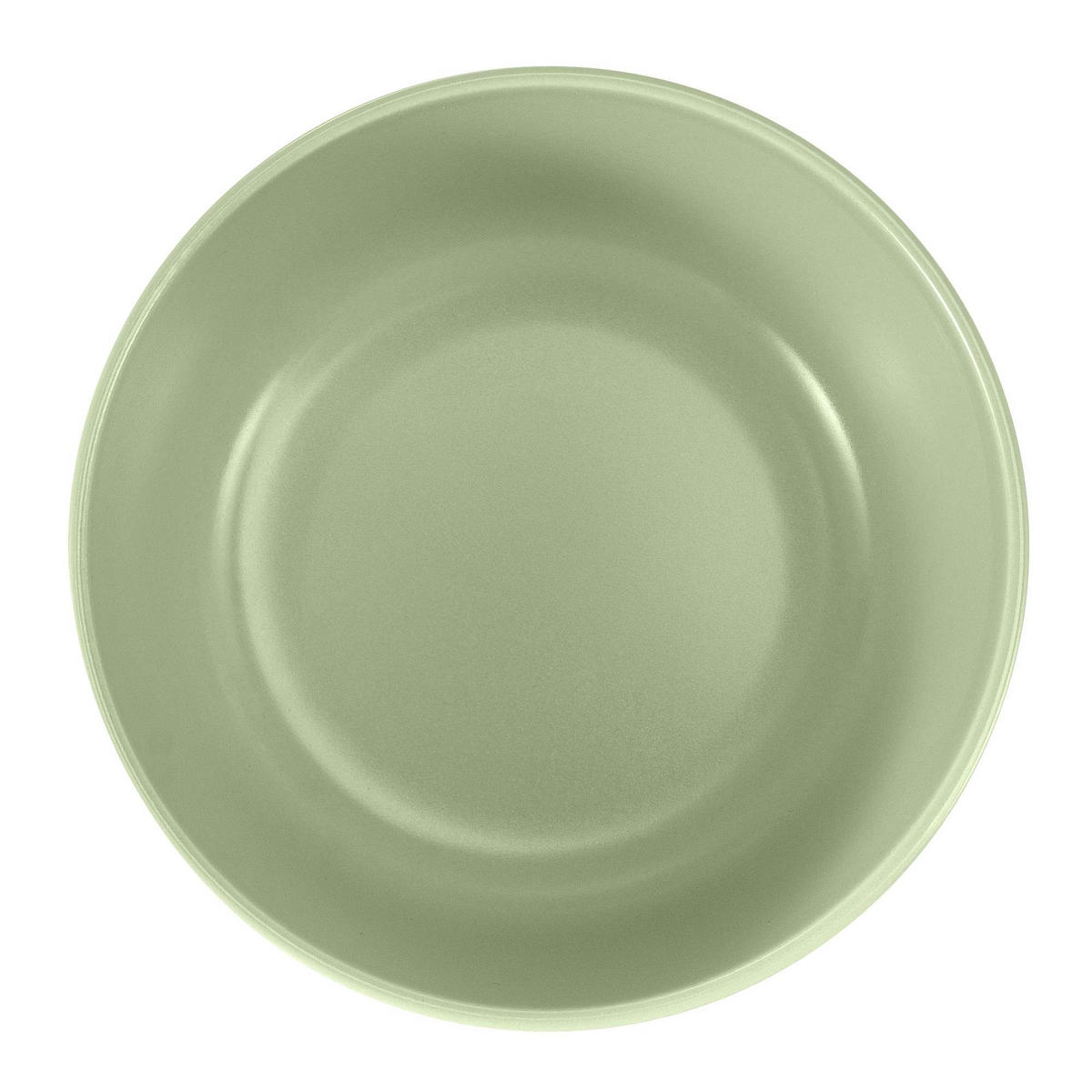 SCHÜSSEL-SET VICTO 6 Personen 6-tlg - Grün, Keramik - KONSIMO®