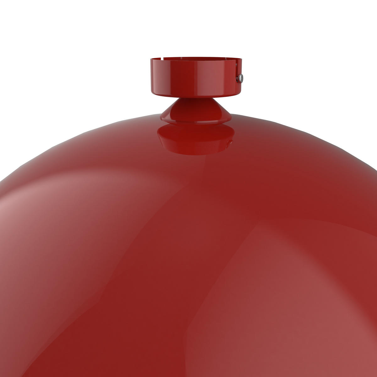 DECKENLEUCHTE - Rot, Metall (60/60/30cm) - Lumicom