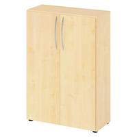 AKTENSCHRANK - 3 Ordnerhöhen 35/80/114,4 cm in Ahornfarben - Ahornfarben, Holzwerkstoff (80/114.4/35cm) - bümö