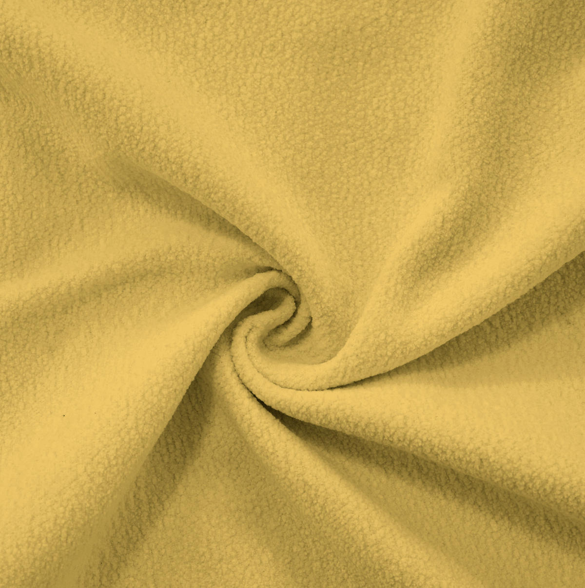 SOFA modular mit Ottoman Chenille Yellow 5-tlg. - Gelb, Kunststoff (145/313cm) - Meubliv