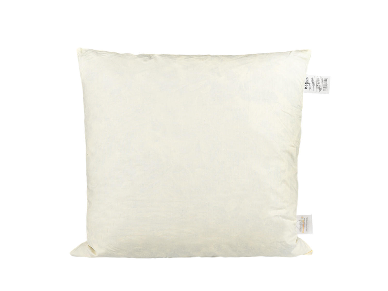 FEDERKISSEN Publik 50/50 cm - Creme, Textil (50/50cm) - beties Heimtextil