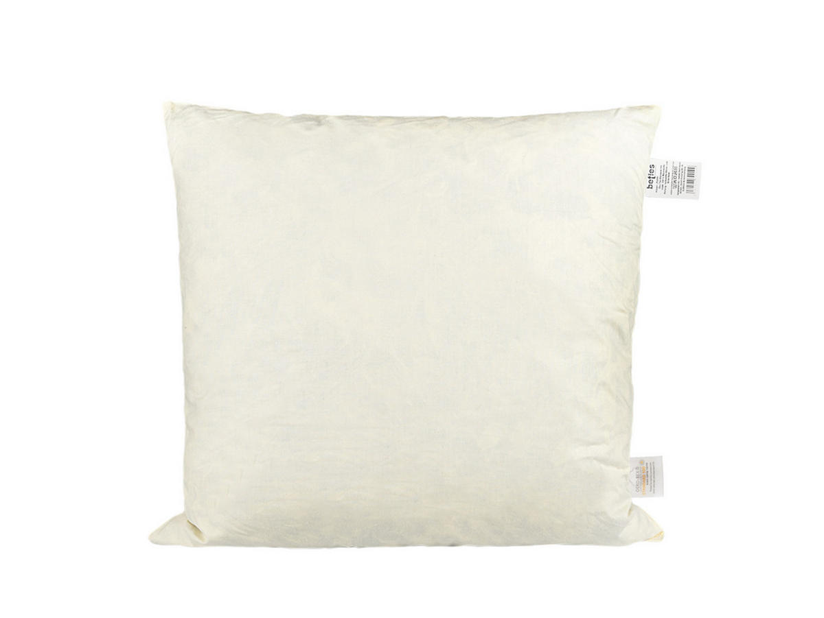FEDERKISSEN Publik 50/50 cm - Creme, Textil (50/50cm) - beties Heimtextil