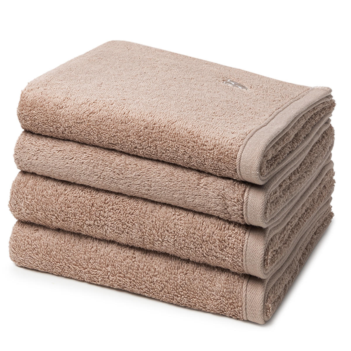 HANDTUCH Vita 4er-Set - Braun, Textil (50/100cm) - Ross