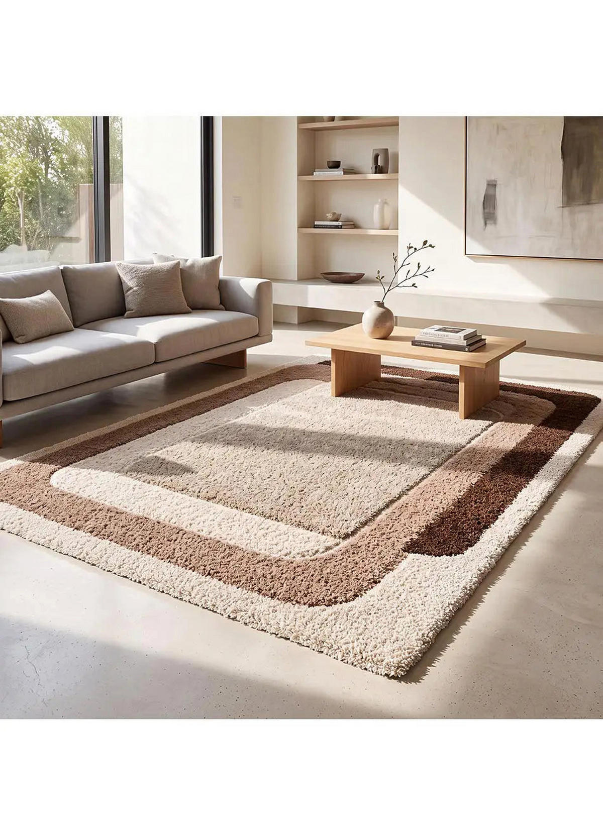 KINDERTEPPICH Beige / Rosa Ember 120/170 cm - Beige, Naturmaterialien/Textil (120/170cm) - Atticgo