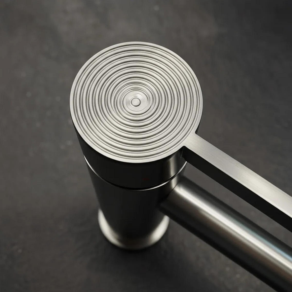 WASCHBECKENARMATUR Rea Foster Nickel Brush Low - Edelstahlfarben, Metall (12/18/11.6cm) - REA
