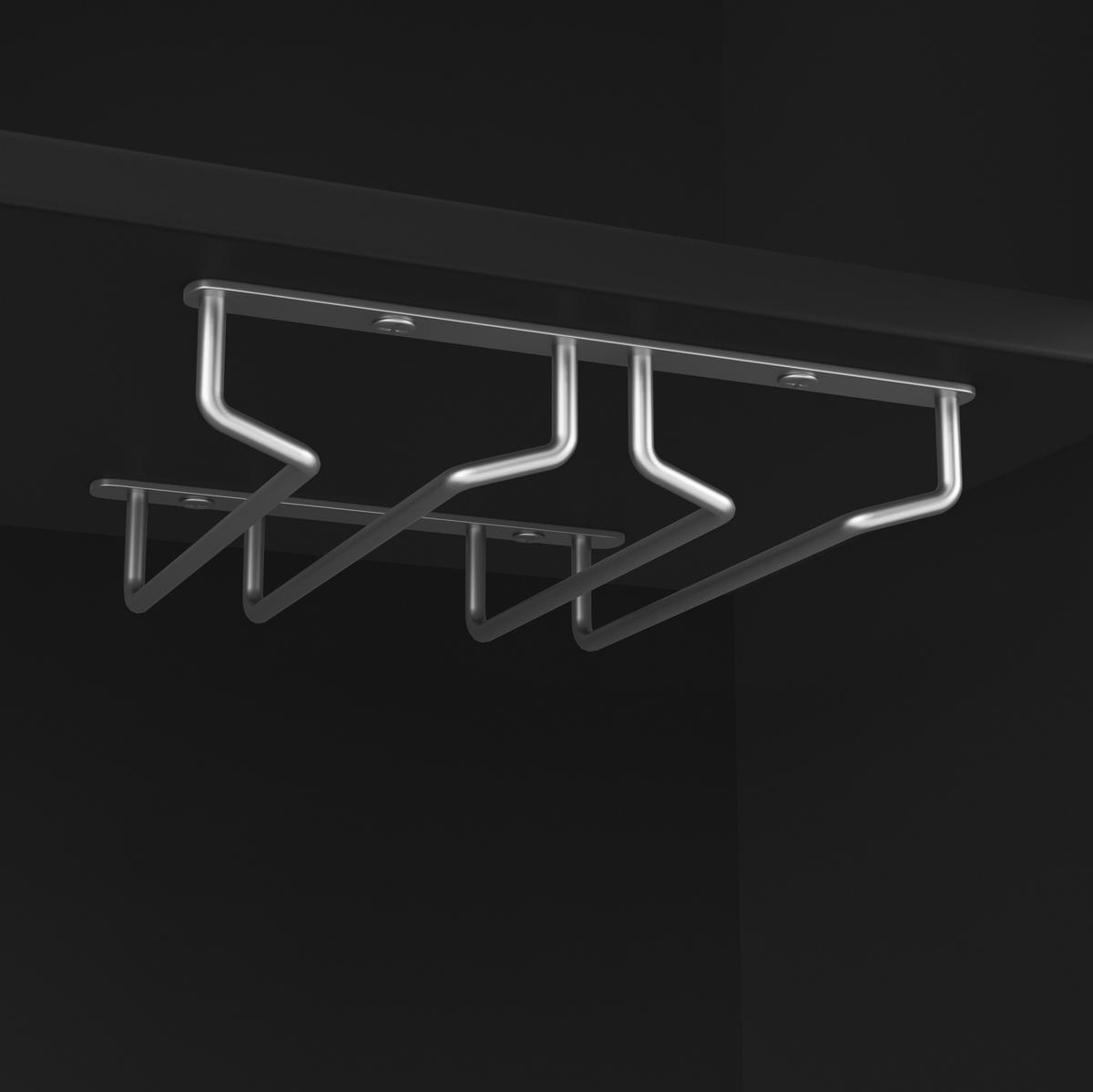 BUFFET 120/188/40 cm Schwarz aus MDF mit verstellbaren Einlegeböden - Schwarz, Holzwerkstoff (40/188/120cm) - OKMYHOME