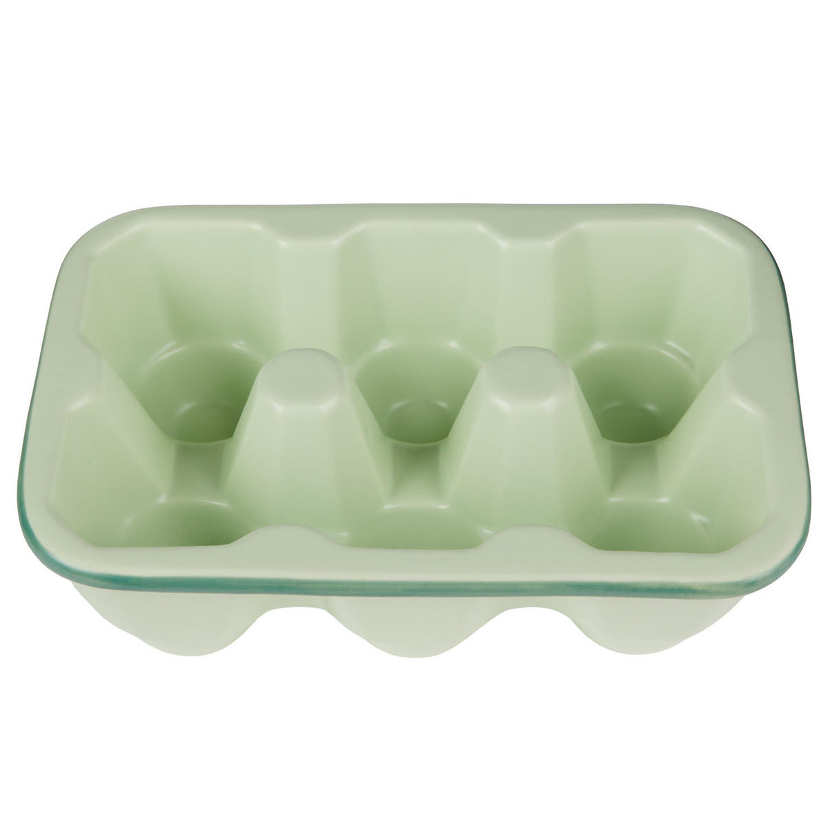 EIERAUFBEWAHRUNG Eggs On - Grün, Keramik (11/5/16cm) - Butlers