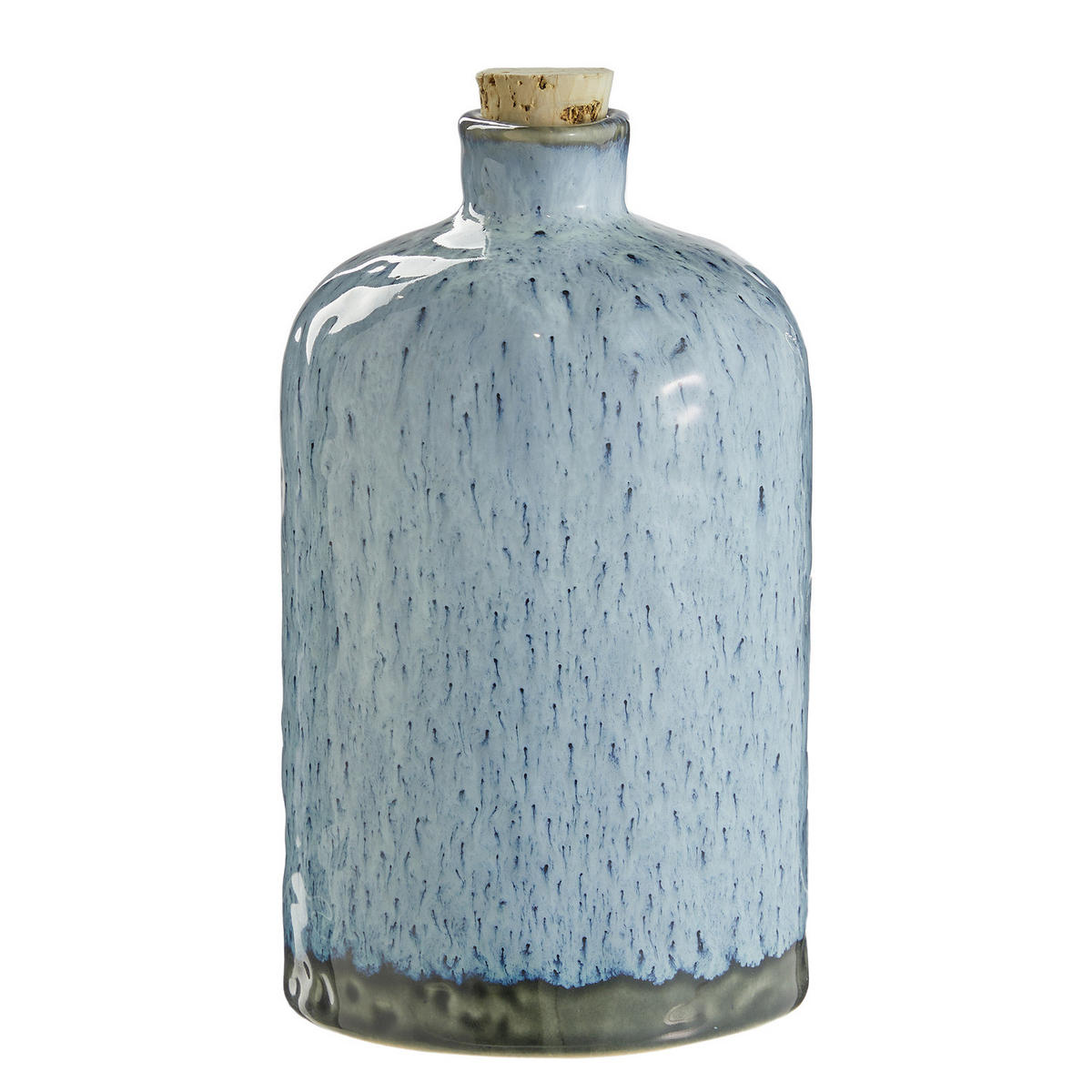 BUTLERS Ölflasche PORTIMAO - Blau, Keramik (10/19/14cm) - Butlers