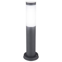 LED AUSSENLEUCHTE Boston Edelstahl Anthrazit - Anthrazit, Metall (12.7/12.7/45cm) - Globo Lighting