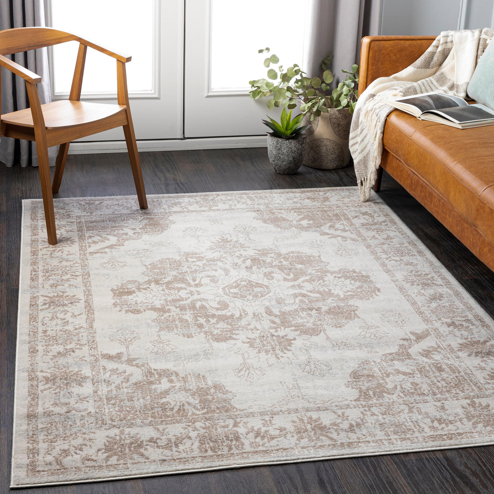 VINTAGE-TEPPICH 160/215 cm Beige - Beige, Textil (160/215cm) - LIVABLISS