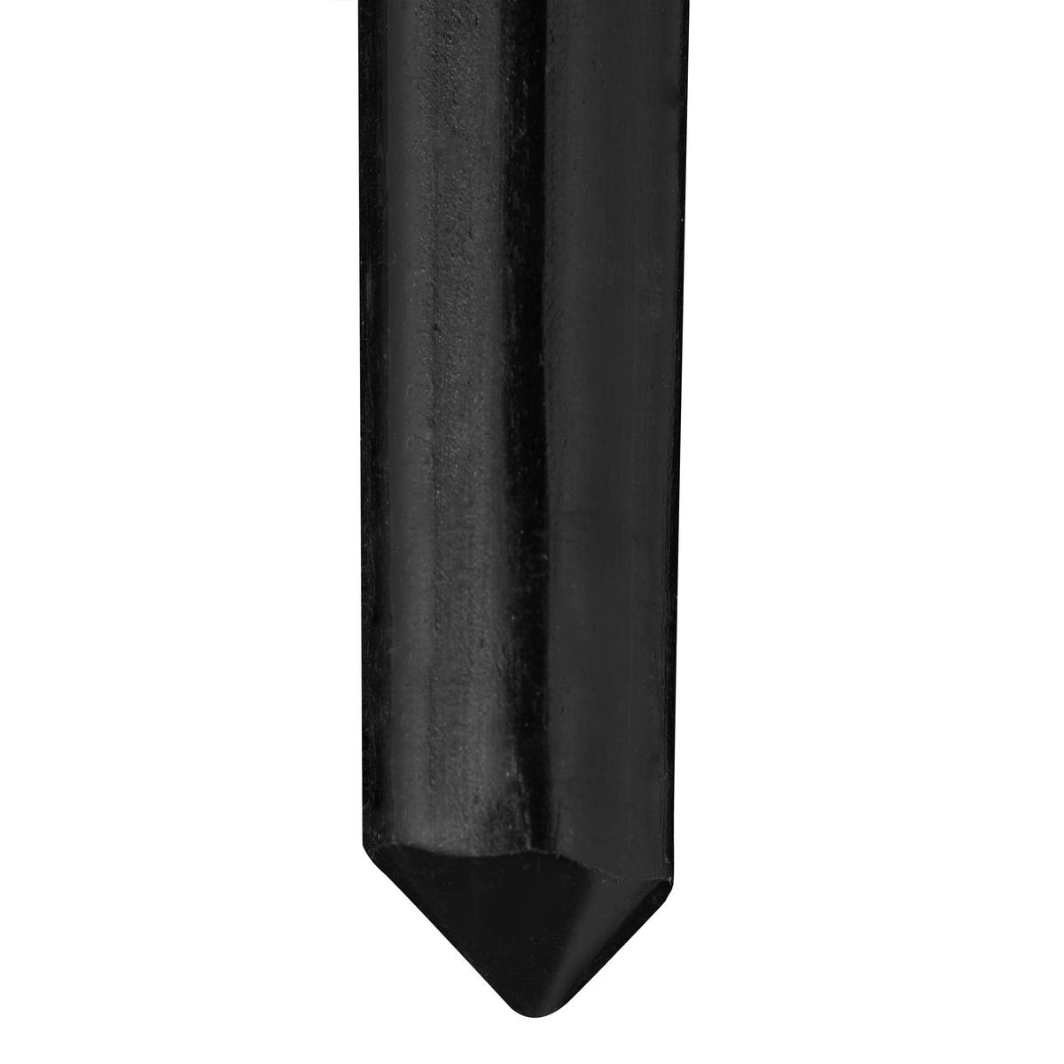 2XRANKHILFE - Schwarz, Kunststoff/Metall (25/130/25cm) - Relaxdays