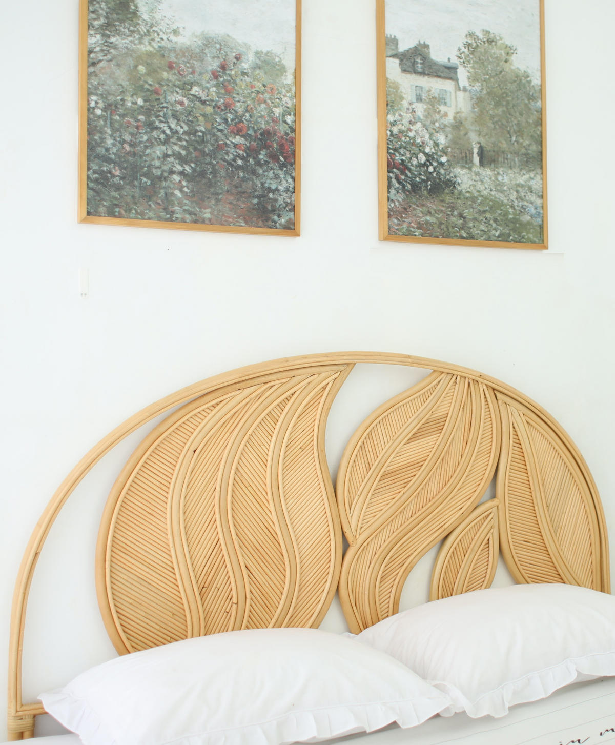 BETTKOPFTEIL Rund Braun 160 x 4 x 141 (cm) - Braun, Holz (160/141/3.8cm) - Nordlys