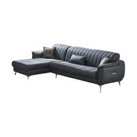 ECKSCHLAFSOFA Osorno Relax Ecksofa - Langer Schenkel Rechts - Anthrazit, Holzwerkstoff/Kunststoff (180/310cm)