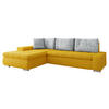 ECKSOFA Orkan Premium - Gelb, Holz/Textil (302/213cm) - MIRJAN24